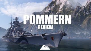 POMMERN Tirpitz plus amp typisch deutsch  World of Warships  Review Deutsch 60fps [upl. by Frieder]