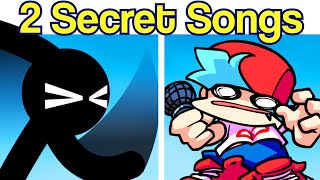 Friday Night Funkin VS Stickman FULL WEEK  2 Secret Songs  Endings FNF ModHARD [upl. by Annayar55]