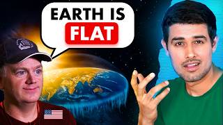 Why 10 Americans Think Earth is FLAT  Dhruv Rathee [upl. by Ahsiekan554]