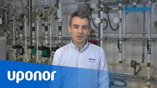 Tutorial Uponor Smatrix Wave programación termostato T 168 modo eco y confort [upl. by Melborn]