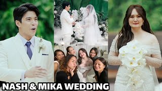 KASAL NILA MIKA DELA CRUZ AT NASH AGUAS WEDDING VIDEO [upl. by Tnahsarp]