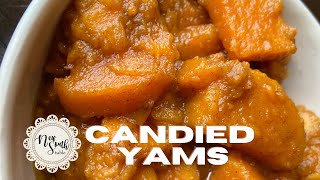 Candied Yams Stove Top [upl. by Ahsemat]