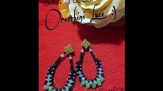 DIY Tutorial orecchini LUCE [upl. by Cagle540]