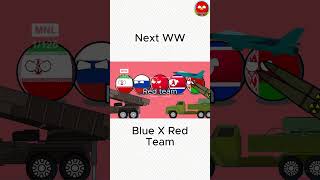 Next World War countryballs russia usa iran china nato ww3 [upl. by Vita536]