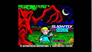 quotSlightly Magicquot title music ZX Spectrum 128k [upl. by Haramat]