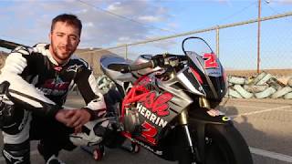 Josh Herrin Ohvale 190 at Apex Kart Track 432 lap time [upl. by Granny311]