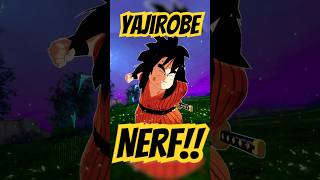 HUGE YAJIROBE NERF CLASSIC CONTROLS AND BUGS FIXED IN DRAGON BALL SPARKING ZERO [upl. by Ayikat81]