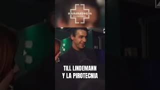 TillLindemann y el inicio de la pirotecnia Rammstein [upl. by Darlene]