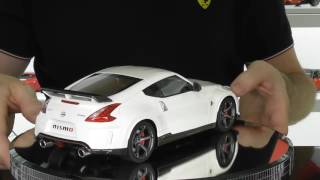 NISMO 370Z model by GT SPIRIT in 118 scale Full Review [upl. by Aeriell]