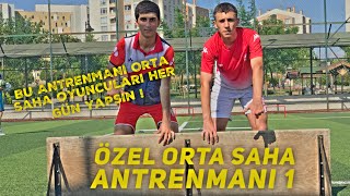 MÃœKEMMEL ORTA SAHA NASIL OLUR  BÄ°REYSEL ORTA SAHA ANTRENMANI 1 [upl. by Ynnob]