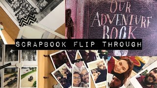 OUR ADVENTURE BOOK SCRAPBOOK UPDATED FLIP THROUGH Nov 2020 [upl. by Guildroy837]