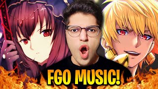 FateGrand Order MUSIC Reaction [upl. by Nilla289]