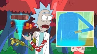 Rick and Morty  All Ricks Robot Arm scenes [upl. by Nauqed]