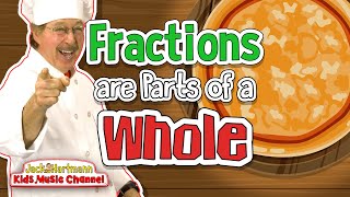 Fractions are Parts of a Whole  Jack Hartmann [upl. by Soph749]