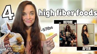 I ate these 4 HIGH FIBER FOODS every day and lost 60lbs of fat [upl. by Ylen]