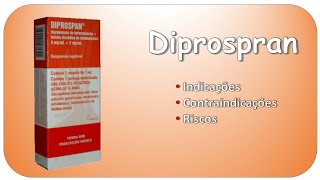 DIPROSPRAN Indicações contraindicações e riscos [upl. by Onaimad]