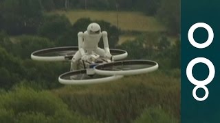 Malloy Hoverbike Is Flying  HiTech [upl. by Henson]