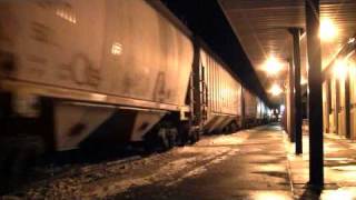 CSX Freight Train Goes Into Emergency Extremely Fast Stop [upl. by Osicran]