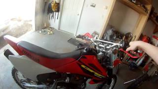 2003 Honda CRF150F Startup and Rev [upl. by Ambrosio598]