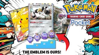 PIKACHU EX and MELMETAL Get Us to 45 WINS  Pokemon Pocket Ep 32 [upl. by Winser]