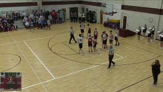 PlatteGeddes vs CorsicaStickney Boys JH basketball [upl. by Artema]