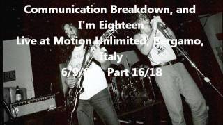 Soundgarden  Working Man and Other Covers  Motion Unlimited Bergamo Italy  6989  Part 1618 [upl. by Lenad]