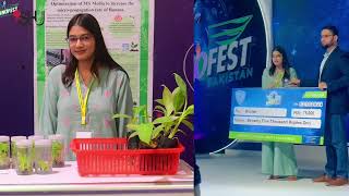 Aimen Saifullah Wins 3rd Prize at Technofest Pakistan 2024 [upl. by Bud]