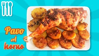 Pierna de pavo al horno 🍗🍴 [upl. by Anahsar]