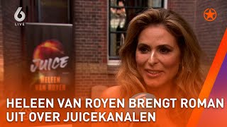 De nieuwe roman van Heleen van Royen gaat over juicekanalen  SHOWNIEUWS [upl. by Aneleh]