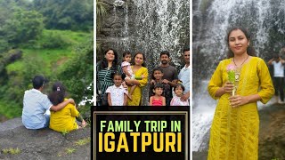 Family trip in Igatpuri part1Igatpuri waterfallIgatpuri tourist placesBhavali DamSundar World [upl. by Cimah]