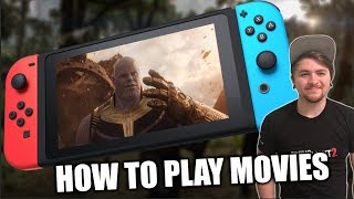 How to Watch Movies on Nintendo Switch  iTunes Google Play and more [upl. by Nahamas443]