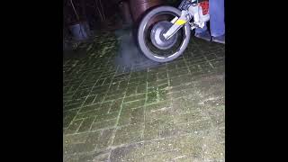 Burnout ELMOTO HR2 72V 100A 7Kw EBike [upl. by Ananna]