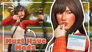 Must Have Mods That Are PERFECT For This Fall 🍂🎃  Links  The Sims 4 Mods Showcase [upl. by Einahteb]