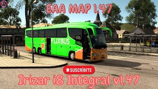 EURO TRUCK SIMULATOR 2 BUS IRIZAR i8 INTEGRAL 147 [upl. by Denten847]