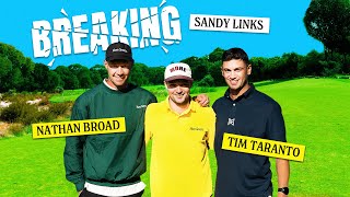 Tim Taranto Nathan Broad amp Dylan Buckley 9HOLE SCRAMBLE  BREAKING SANDY [upl. by Zeba]