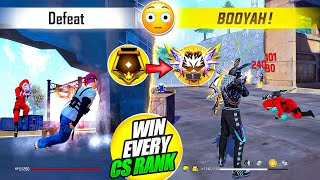 HOW TO WIN EVERY CS RANK IN FREE FIRE 🔥 FREE FIRE PRO TIPS AND TRICKS  FIREEYES GAMING [upl. by Anoet]