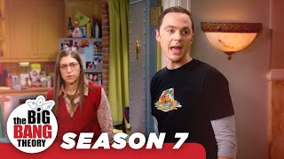 Funny Moments from Season 7  The Big Bang Theory [upl. by Moule]