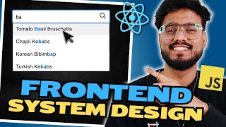 Frontend System Design Questions  Autosuggestion  Typeahead   HLD LLD Interview Experience 🔥🔥 [upl. by Harpp]