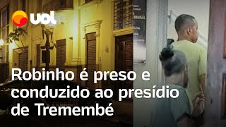 Robinho é preso passa por audiência de custódia e é conduzido para o presídio de Tremembé [upl. by Erwin]