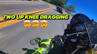 CHASING FAST APRILIA FACTORY RIDER W PASSENGER  POV RAW SOUND  INSTA360 ACE PRO [upl. by Uase278]