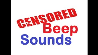 Censor Beep bleep Sound Effects with drawing [upl. by Candida443]