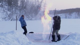 Lakes of Frozen Methane are Potential Disasters  Earth Power of the Planet  BBC Earth Science [upl. by Buff]