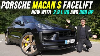 Porsche Macan S driving REVIEW 2022 Facelift  the last time 😢 👋 [upl. by Enaasiali]