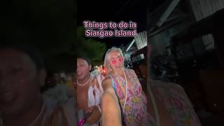 Siargao Island Nightlife🇵🇭 Philippines siargaoisland filipino pinoy nightlife FoamParty [upl. by Lecrad]