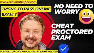 How Do I Cheat in Online Proctored Exam [upl. by Phillane]