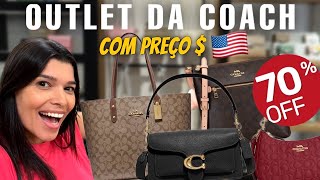 TOUR ATUALIZADO OUTLET DA COACH EM ORLANDO 2024 [upl. by Sofia]