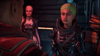 Mass Effect Andromeda Reyes talks about the murders Romance [upl. by Lime427]