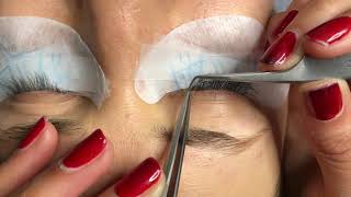 Volume Eyelash Extensions Set using 3D 4D and Individuals SMALL EYES [upl. by Linker468]