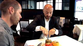 Joe Bastianich Cooks Up Tasty Foodie Tips [upl. by Illek]