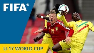 Highlights Mali v Belgium  FIFA U17 World Cup Chile 2015 [upl. by Ramunni]